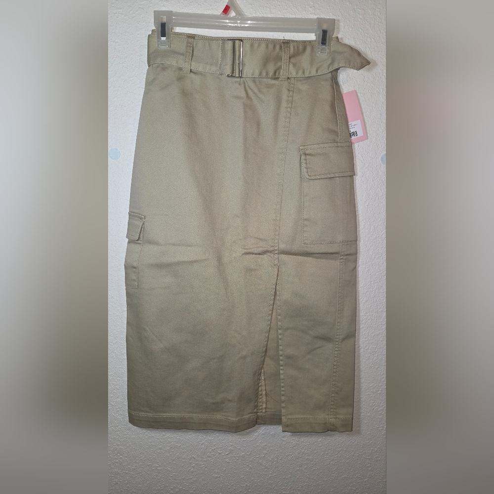 Juicy Couture Tan Pencil Skirt